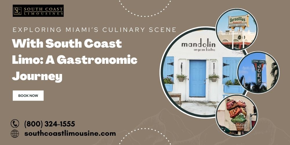 Exploring Miami’s Culinary Scene with South Coast Limo